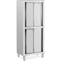 mobili a terra grigio acciaio inox