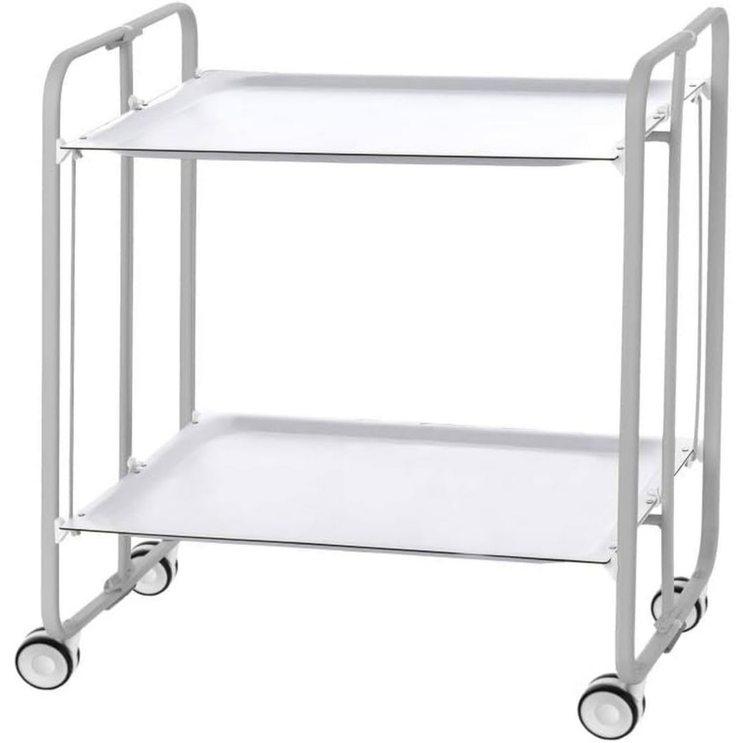 carrelli portaoggetti grigio